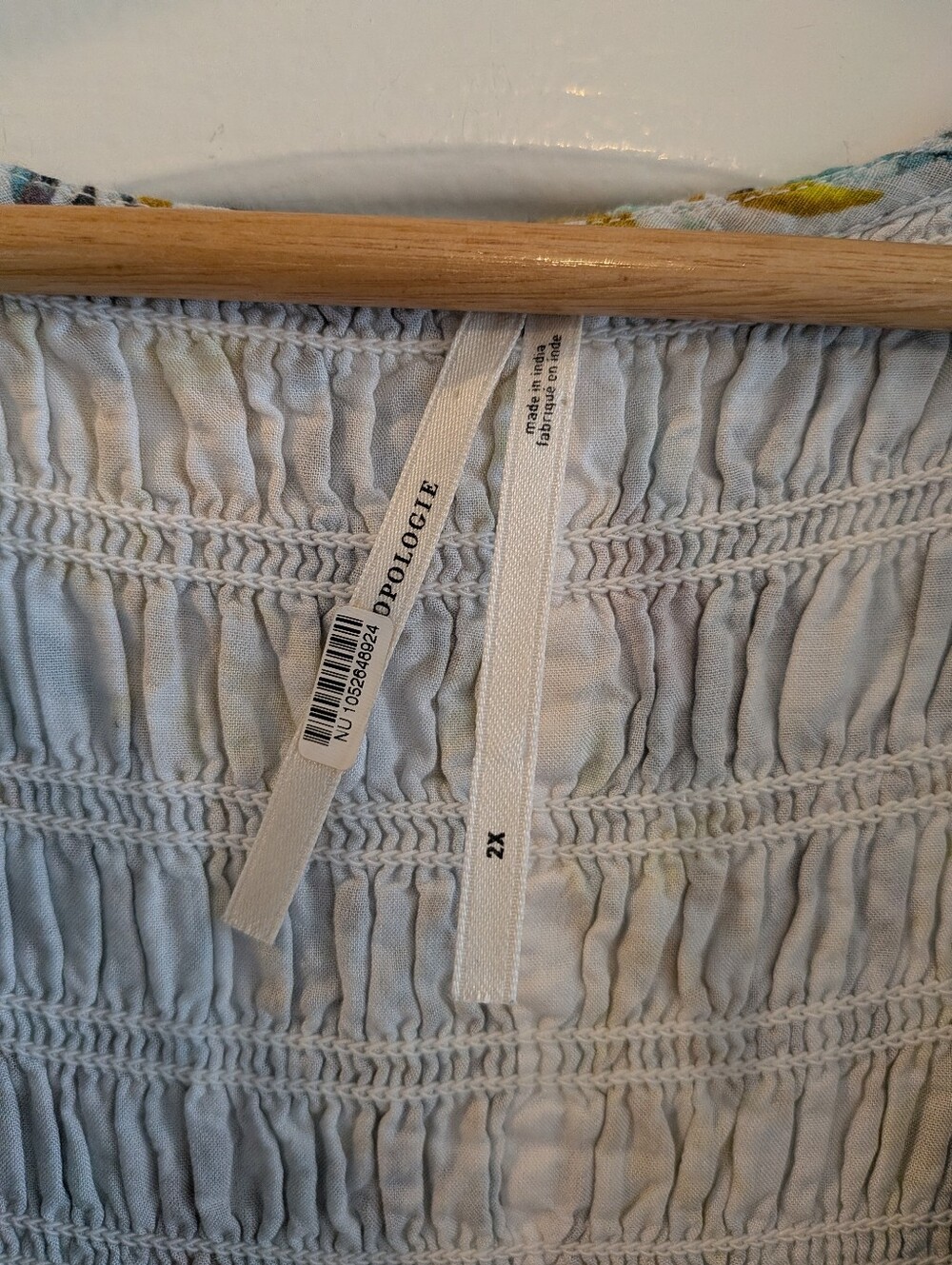Anthropologie Peregrine Midi‎ Dress Floral Tiered Bohemian Cottagecore Size 2X - Picture 5 of 15